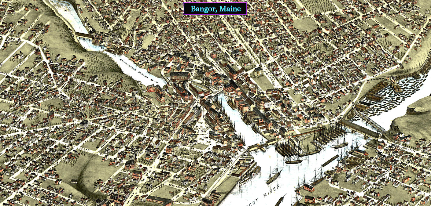 Bangor, Maine, 1870